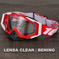 GOGGLE 100% KACAMATA HELM TRAIL KLX CRF SUPERMOTO TRABAS MOTOCROSS
