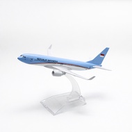 Diecast Miniature Toy Aircraft Boeing 737-800 BBJ2 Presidentiality RI Airlines Iron Metal