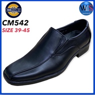 CSB รองเท้าคัชชูชาย สีดำ รุ่น CM542