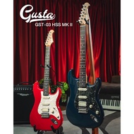 Gusta GST-03 HSS MK II Electric Guitar กีตาร์ไฟฟ้า ประกันศูนย์ Music Arms Fiesta Red One