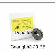 MESIN Gear GBH2-20RE GBH 220 RE for bosch drill machine Gear ger gir
