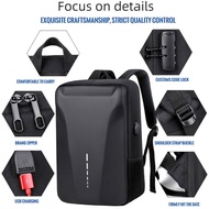 Beg Ransel Lelaki EVA Hard Shell | Backpack 16 Inch Laptop Password Lock Kalis Air Anti-Theft Zipper