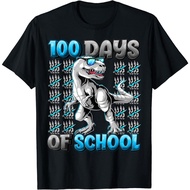 100 Days Of School Trex 100 Days Smarter 100Th Day Of School T-Shirt