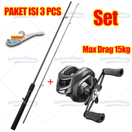 bc casting 1 set murah/joran pancing 1 set murah /pancing 1 set lengkap kuat /pancing casting full s