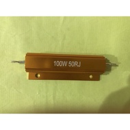 100W 50 Ohm LED Dedicated Decoding Resistor Gold Anti-Flashing 100W Car Light 50R