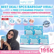 [ECONOMIC PACKAGE] Brighty Glow & Bright Bar Soap brightening soap whieting soap whitening soap body