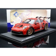 [MASH] Solido 1/18 Porsche 992 GT3 RS Red