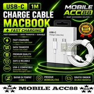 Macbook USB-C Charger Cable 1 Meter - Fast Charging