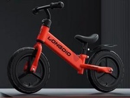 RUN2FREE - 兒童無腳踏平衡車/滑步車(14吋橡膠充氣輪車胎適合身高95-130cm) - 紅色