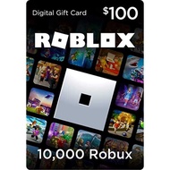 (Bjyx) Roblox $100 (9000 Robux) บัตรของขวัญดิจิทัล-เกมไคเซ็น