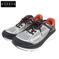 二手 Hoka One One CLIFTON ONE 9 運動鞋，狀況極佳，女款黑色，尺寸 24.5cm，7.5（美國），商品編號 1155370。