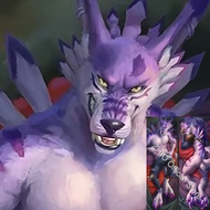 Furry Purple Jean Wolf Dakimakura Waifu Hing Pillow Case Gift Anime Cushion Cover Xmas