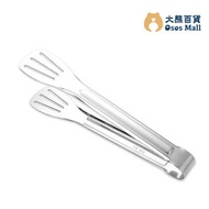 大熊百貨 - 不鏽鋼食品夾 麵包夾 燒烤夾 (24cm, 一件) (OSKU090)