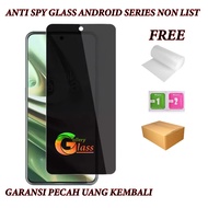 Tempered Glass Anti Spy Full Cover for Vivo Y76 5G Y76S Y77 Y77E Y7S Y81 Y83 Y90 Y91 Y91C Y93 Y95 Z5