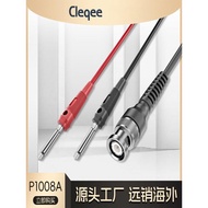 BNC-Double Banana Plug Rod Test Lead 4mm Banana Plug Connection Lead 4mm Banana Plug Refillable Plug