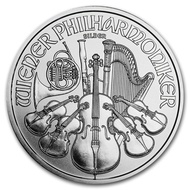 2017 Austrian Philharmonic 1 oz .999 Silver Coin BU 1oz