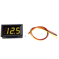 [Fast Ship] 0.56" 3 Wire Digital LED Voltmeter Voltage Meter Panel with Reverse Protection DC0-100V 