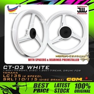 RIM COMSTAR SPORT RIMS CT-03 1.60X17(DISC,F) 1.85X17(DRUM,R) FOR YAMAHA LC135 4S,LAGENDA SRL110,115,