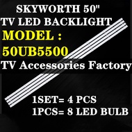 50UB5500 SKYWORTH 50" TV LED BACKLIGHT(LAMP TV) SKYWORTH 50 INCH LED TV BACKLIGHT 50UB5500