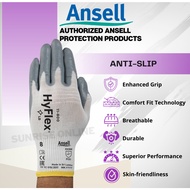 [ORIGINAL] Ansell HyFlex 11-800 Nitrile Coated Protective Glove (Multi-Purpose Use) Safety Glove Ind