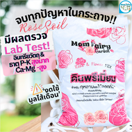 ดินกุหลาบ ไม่ใช้มูลไส้เดือน จบทุกปัญหาในกระถาง มีผลตรวจLab พบธาตุอาหารสูงมาก บรรจุ10L.