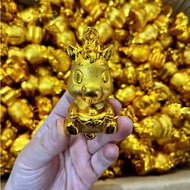 Combo of 10 Golden Horses Decorating Gift Baskets CNY – Cake Tower and Water Tower Accessories – Siz