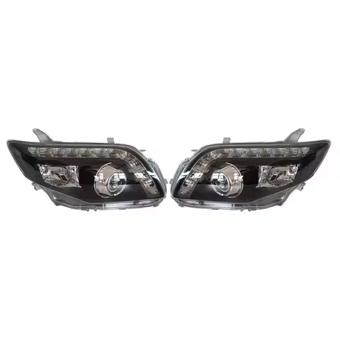 Pair LED Car Headlight For TOYOTA Corolla AXIO NZE140 FIELDER NZE141 2006 2007 2008 2009 81110-12B00