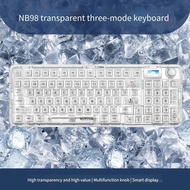 AULA NB98 Transparent Customized Wireless Mechanical Keyboard Game Office