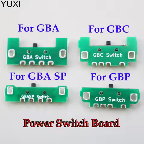 2PCS For GBA / GBC / GBP / GBA SP Power ON OFF Power Switch Button for GBA Game Boy Advance & Color 