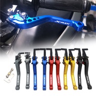 For Yamaha X-MAX 300 250 125 XMAX125 2015-2022 SEMSPEED CNC 3D Rhombus Short Parking Brake Clutch Levers With Automatic Locking