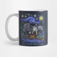 Van Gogh Down Ceramic Mug