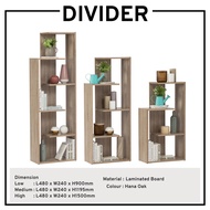 Divider Rack Open Shelf Display Rack Partition Shelf Rack