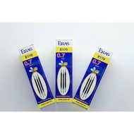 [ERAS] Combo of 10 Gel Pen Refills 0.7 E170 (Blue/Black)