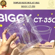 (12 PCS) Biggy CT-350 Nastar Cookie Jars CT350 tube jars, size 1 kg 1 kg/s 1000 g/s 1000g/s