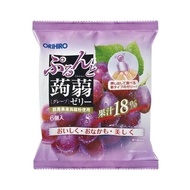 Orihiro Grape Konyaku Pouch Jelly / Japanese Jelly Grape Flavor 120 Grams