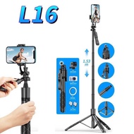 Selfie Stick Phone Tripod Bluetooth Anti-Shake Fill Light Floor Tripod Stable Handheld Rod L16Selfie