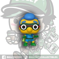 POP Funko Teion: The Simpsons - Milhouse as Fallout Boy 1655 With Protector [Sold By Bully