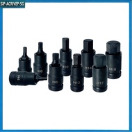 【SIP】 1/2  Socket Wrench Adapter  Hex Head Socket Ratchet Wrench Adapter 55mm