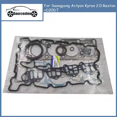 Brand New Genuine Engine Overhual Gasket Kit Rebuilding Kits 6640100001 For Ssangyong Actyon Kyron 2