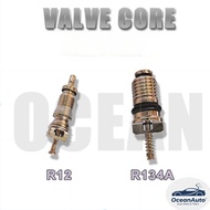 Car Air Conditioning R134a / R12 Valve Core For Car R134a / R12 Refrigerant Gas System