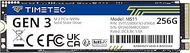 Timetec 256GB SSD NVMe PCIe Gen3x4 8Gb/s M.2 2280 3D NAND High Performance SLC Cache Read/Write Spee
