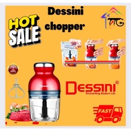 DESSINI ITALY RS-1686 900mL Capsule Cutter Spin Chopper Blender Grinder Mixer