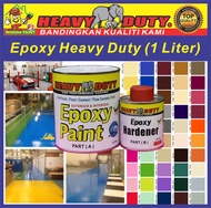 1L EPOXY PAINT ( HEAVY DUTY EPOXY BRAND ) 1L SET / HIGH QUALITY EPOXY PAINT include Hardener