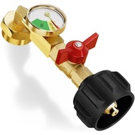 20lb Throwaway 1 Adapter Gauge, Bottle CALPOSE 1 Cylinder / QCC1 Conne Bottles lb with and Refill Di