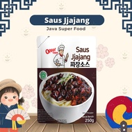 HITAM Java Jjajang Sauce Seasoning Black Soy Pasta 250gr - Jjajangmyeon Sauce