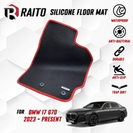 RAITO MAT BMW 7 Series i7 EV G70 2023 - Present Car Floor Mat Carpet Customised Car Mat Kereta Carpe