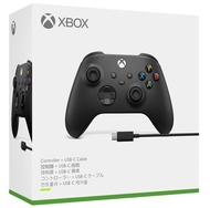 【Microsoft 微軟】Xbox Series 無線控制器 + USB-C 纜線 - 磨砂黑手把