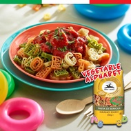 Alce Nero Organic Pasta for kids Alphabet/Vehicle Shapes 250g
