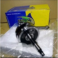 ESPADA LC135 RACING CRANKSHAFT JET 4MM ESPADA LC135 CRANK SHAFT ASSY RACING 4MM ESPADA LC135 CRANKSH