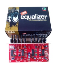 Kit Grafik Equalizer 10 Channel Stereo - Equalizer 10Channel